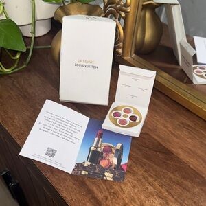 Louis Vuitton La Beauté Lip Palette sample